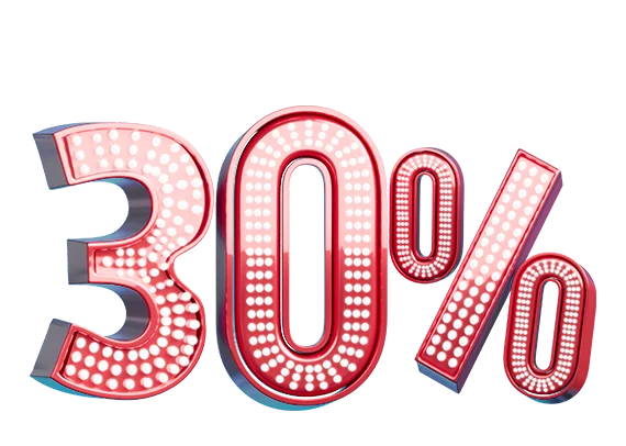 30% OFF