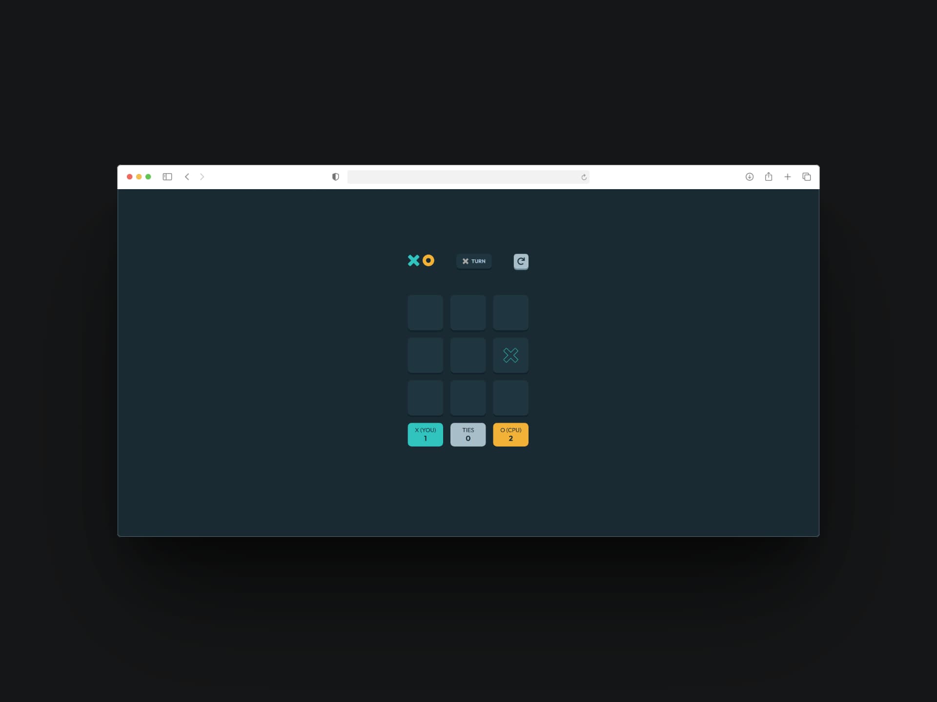 Juego de Tic Tac Toe