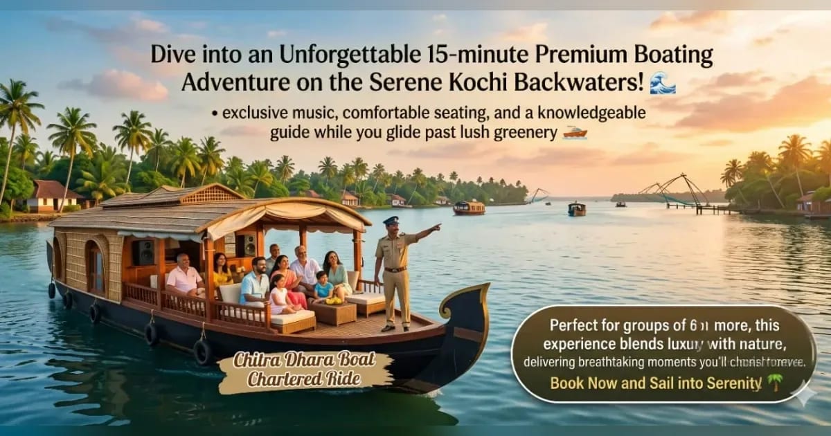 Chitra Dhara Boat Chartered Ride