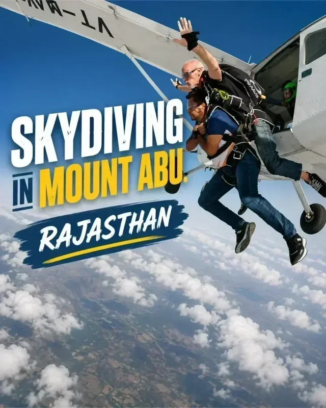SKY DIVING MOUNT ABU