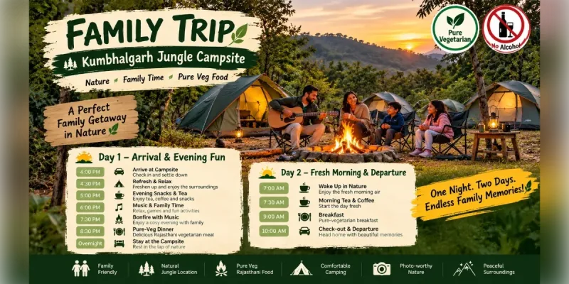 Family Trip At Kumbhalgarh Jungle 