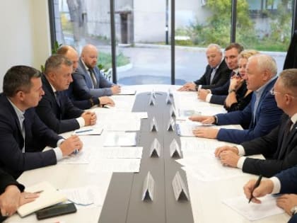 Губернатор Иркутской области обсудил развитие золотодобычи с руководством компании GV Gold