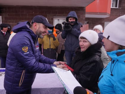 Ключи от нового жилья получили семьи в Черемхово