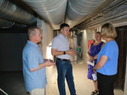 В Усть-Илимске завершается ремонт поликлиники № 1