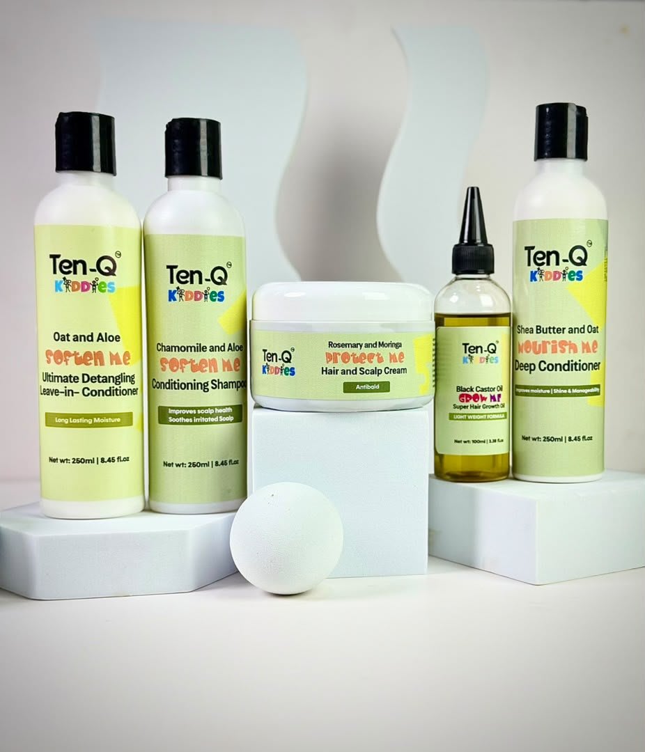 Natural Hair Care Set for Kids