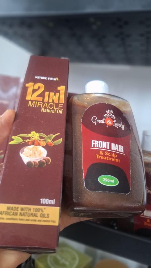 Natural Hair and Scalp Treatment Oils