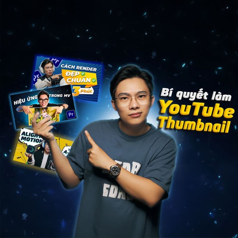 Khóa Học Thiết Kế Thumbnail Nâng Cao Cùng Quạ HD