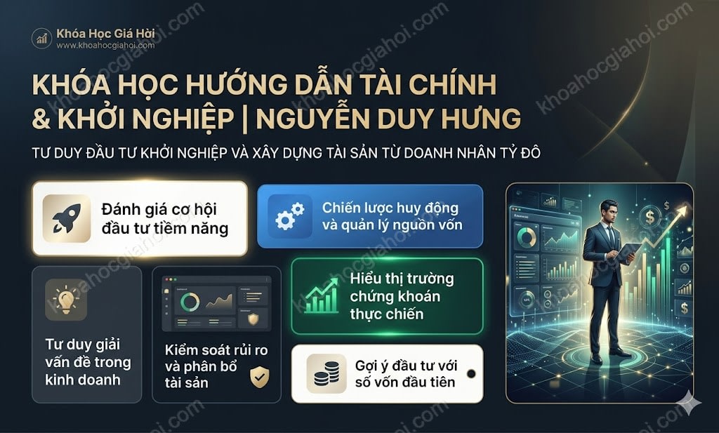 Khóa Học Hướng Dẫn Tài Chính & Khởi Nghiệp Nguyễn Duy Hưng