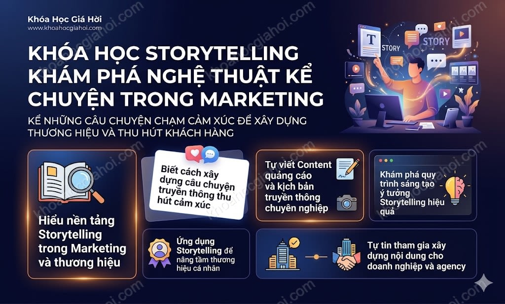 Khóa Học Storytelling - Khám Phá Nghệ Thuật Kể Chuyện Trong Marketing