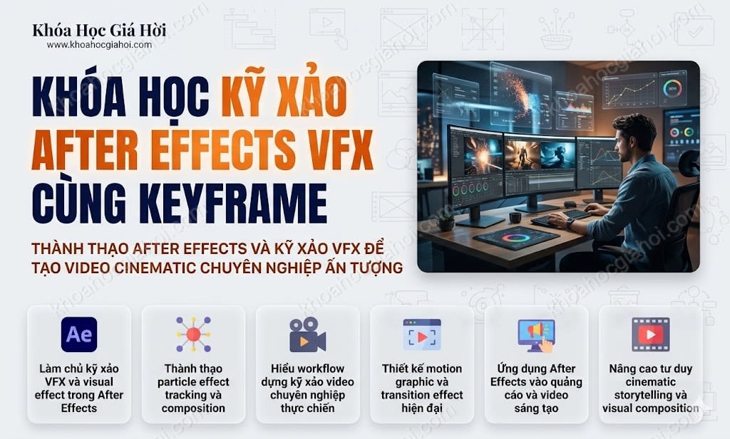 Khóa Học Kỹ Xảo After Effects Vfx Cùng Keyframe