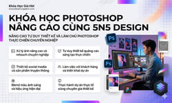 Khóa Học Photoshop Nâng Cao Cùng 5n5 Design
