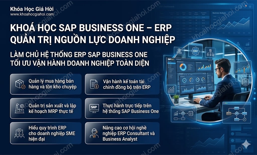 Khoá Học Sap Business One – Erp Quản Trị Nguồn Lực Doanh Nghiệp