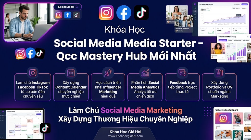Khóa Học Social Media Starter – Qcc Mastery Hub Mới Nhất