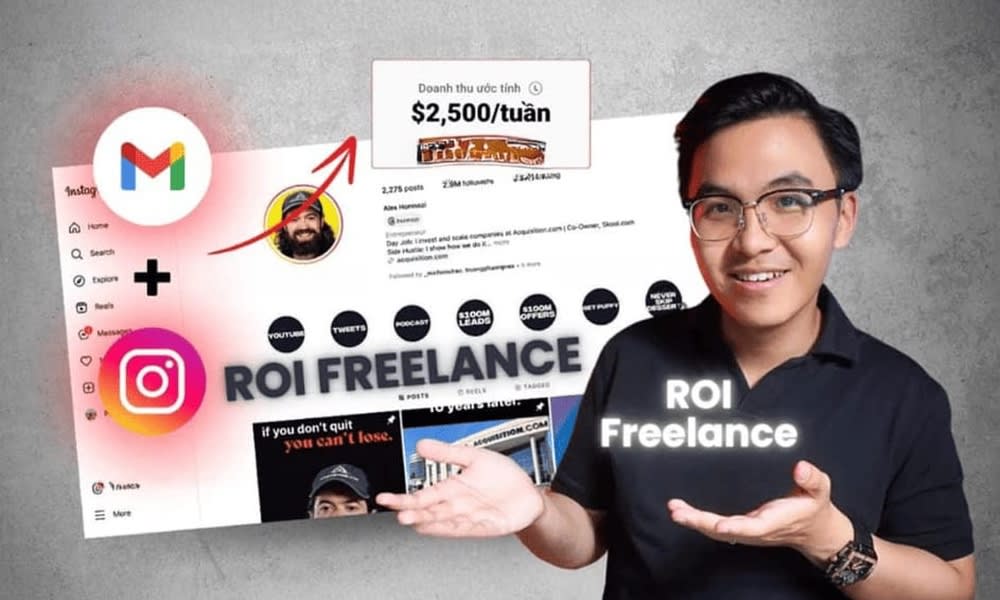 Khóa Học ROI Freelance Minh Xin Chào 2025