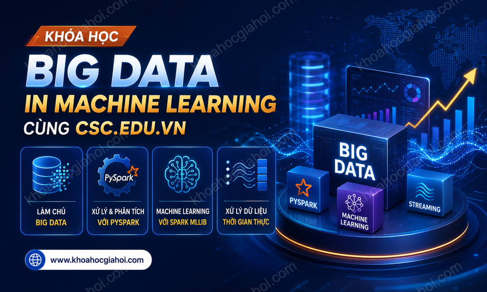 Khóa Học Big Data In Machine Learning Cùng Csc.edu.vn