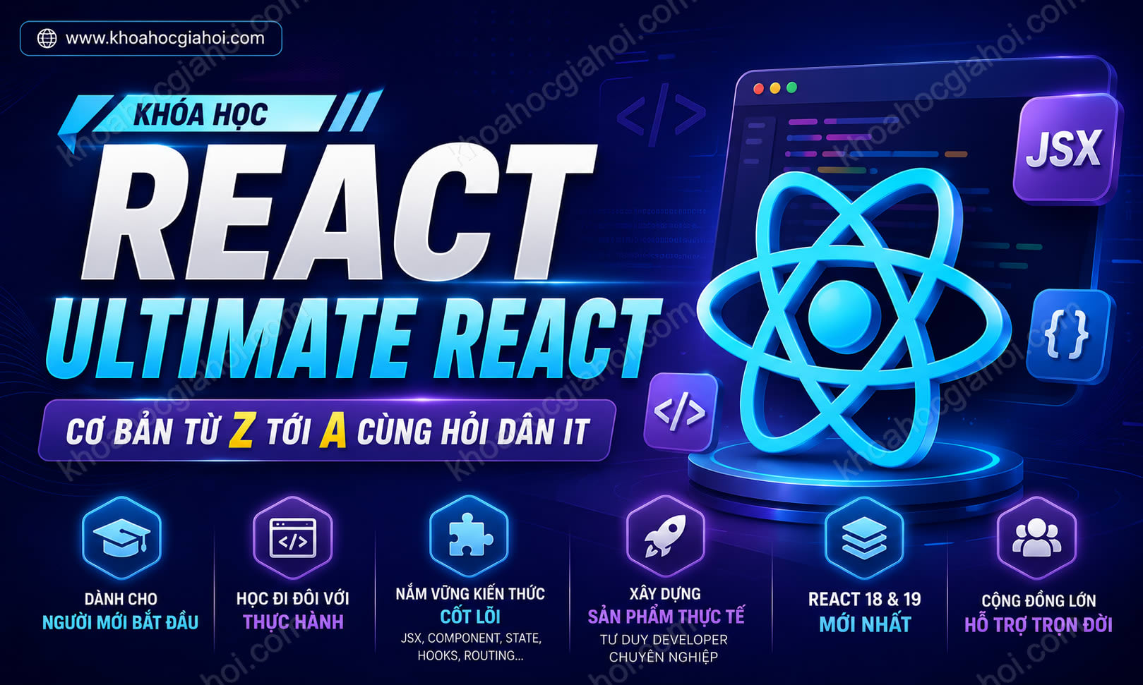 Khóa Học React Ultimate React Cơ Bản Từ Z Tới A Cùng Hỏi Dân IT