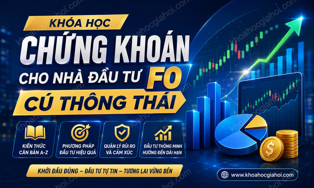 Khóa Học Chứng Khoán Cho Nhà Đầu Tư F0 Cú Thông Thái