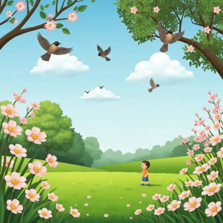 Illustration for 春天