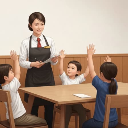 Illustration for 服务员