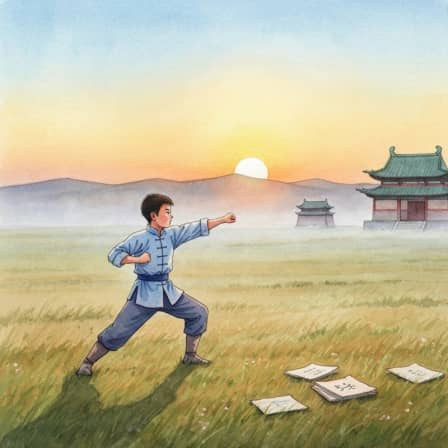 Illustration for 射雕英雄传
