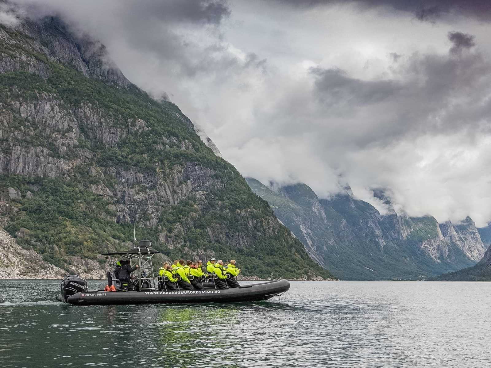 60-minute RIB tour from Eidfjord | Book Hardanger