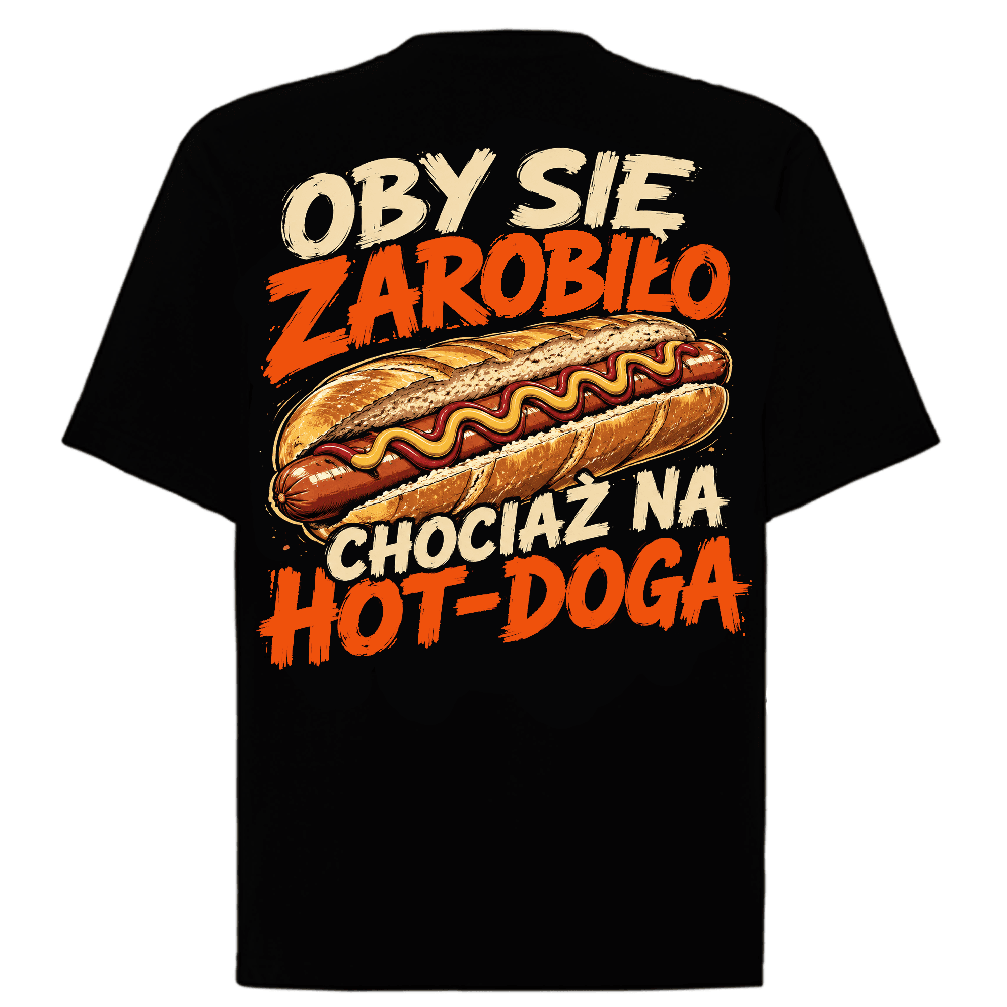 Koszulka oversize ,,POMO¢ DROGOWA" – widok 4