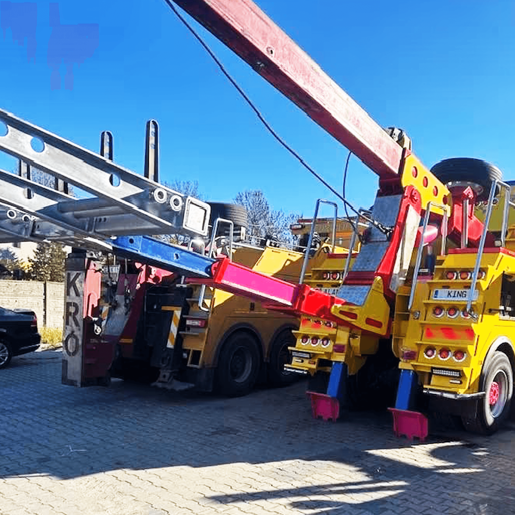 Pomoc drogowa Holownik ciężarowy Scania 144 530V – widok 5