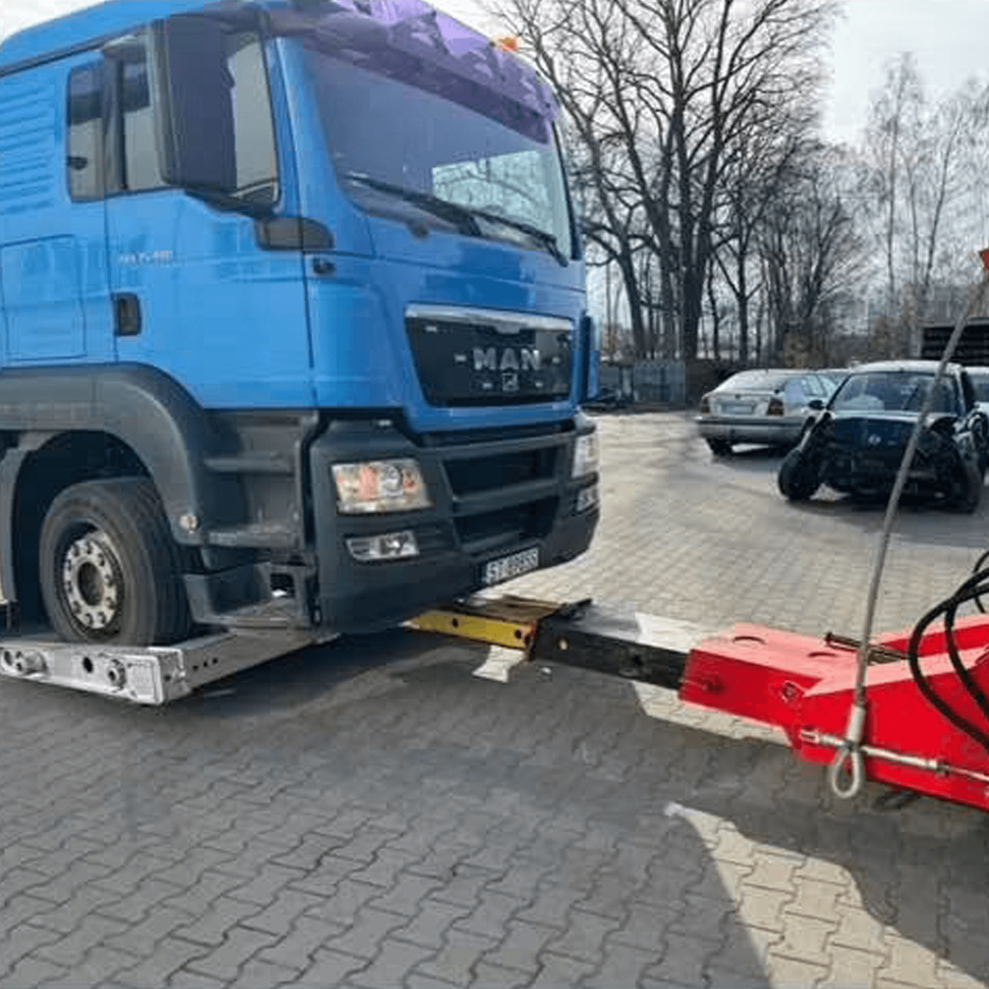 Pomoc drogowa Holownik ciężarowy Scania 8X4   – widok 5