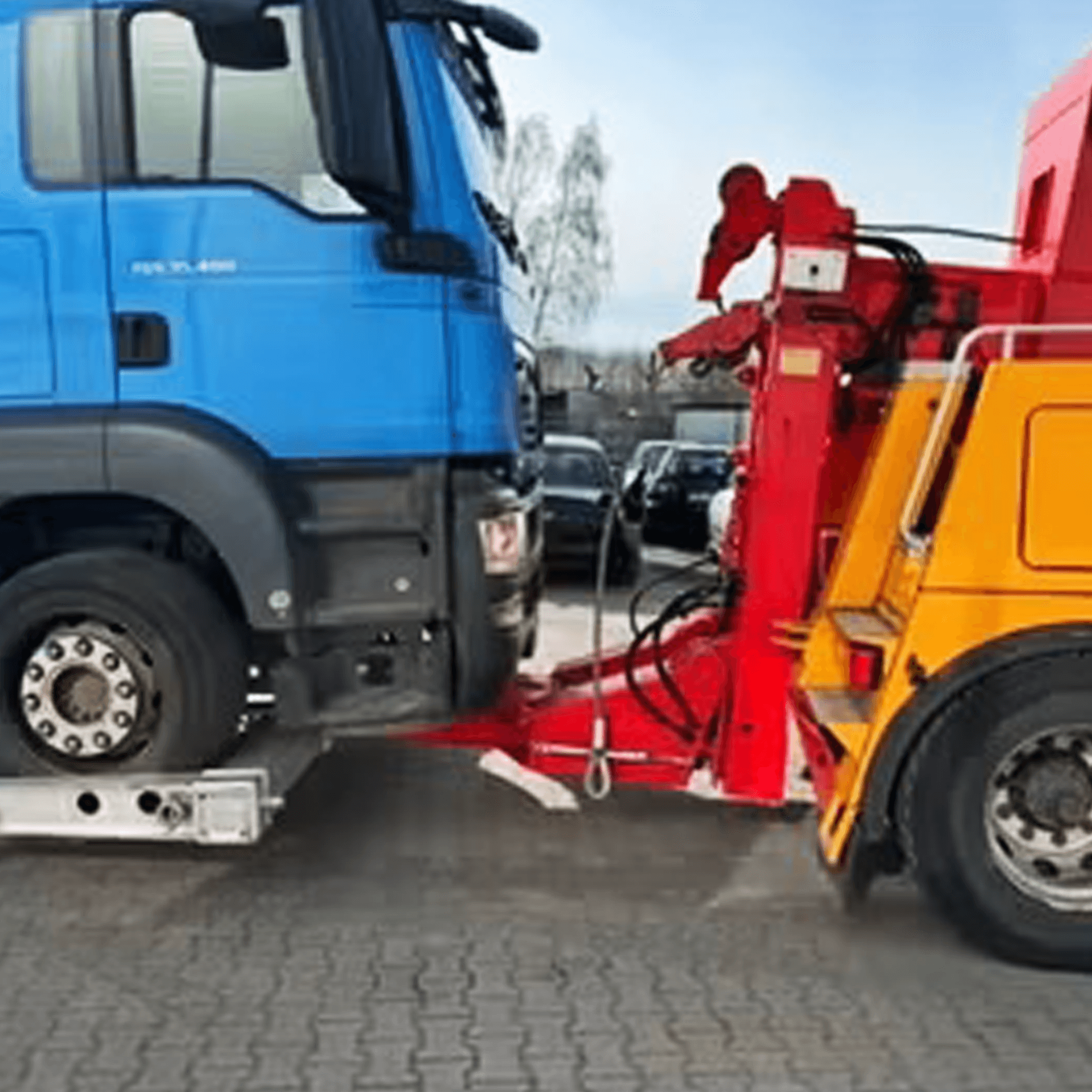 Pomoc drogowa Holownik ciężarowy Scania 8X4   – widok 4
