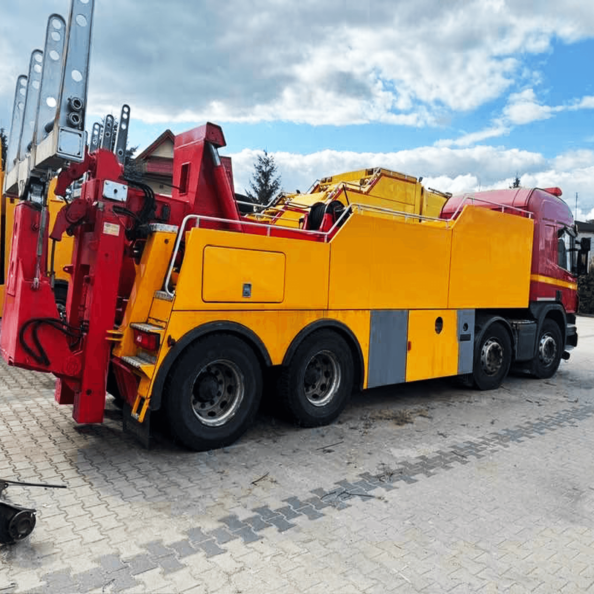 Pomoc drogowa Holownik ciężarowy Scania 8X4   – widok 3