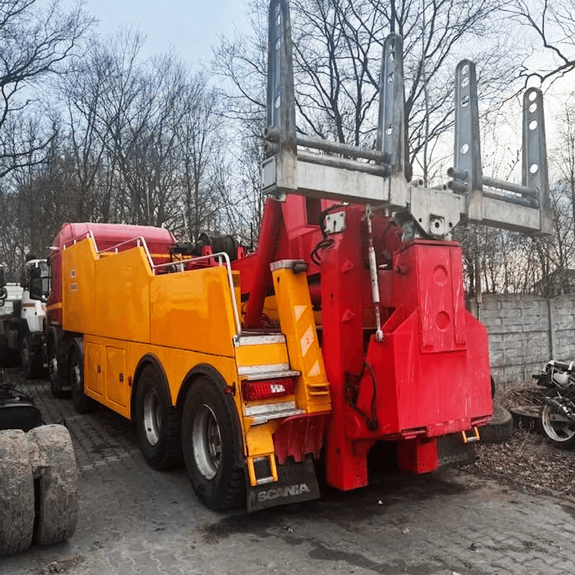 Pomoc drogowa Holownik ciężarowy Scania 8X4   – widok 7