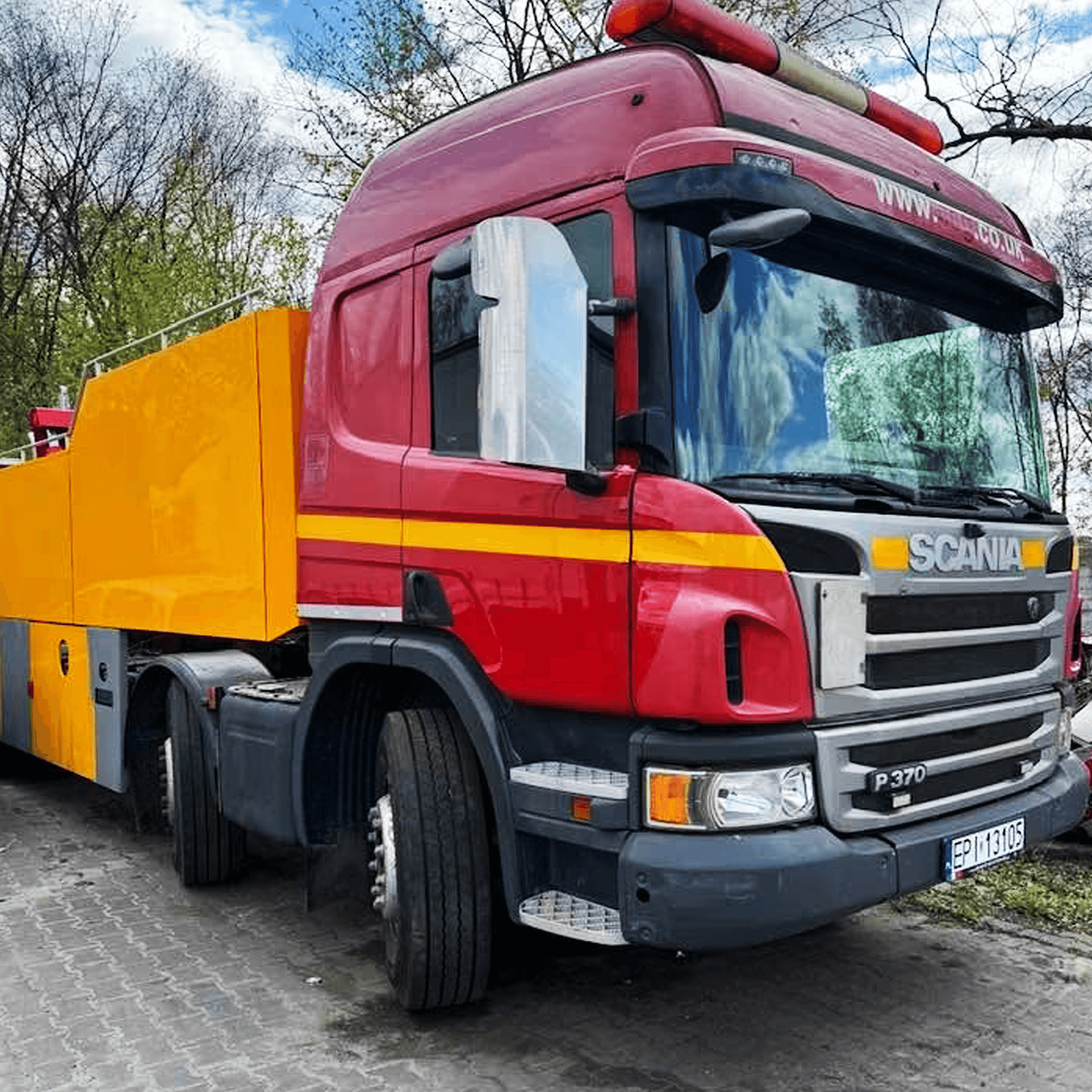 Pomoc drogowa Holownik ciężarowy Scania 8X4   – widok 2