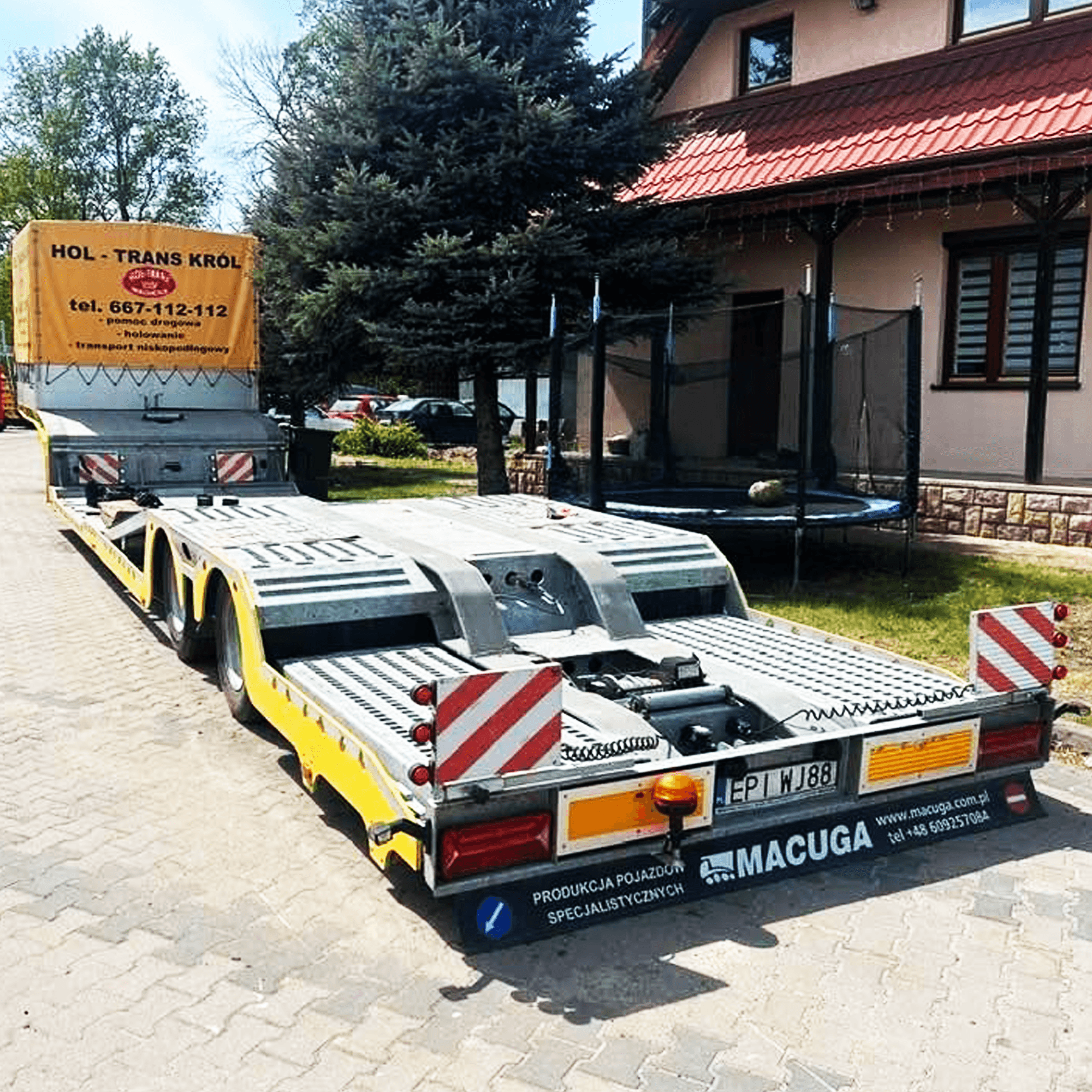 Naczepa niskopodwoziowa MACUGA 2023 rok