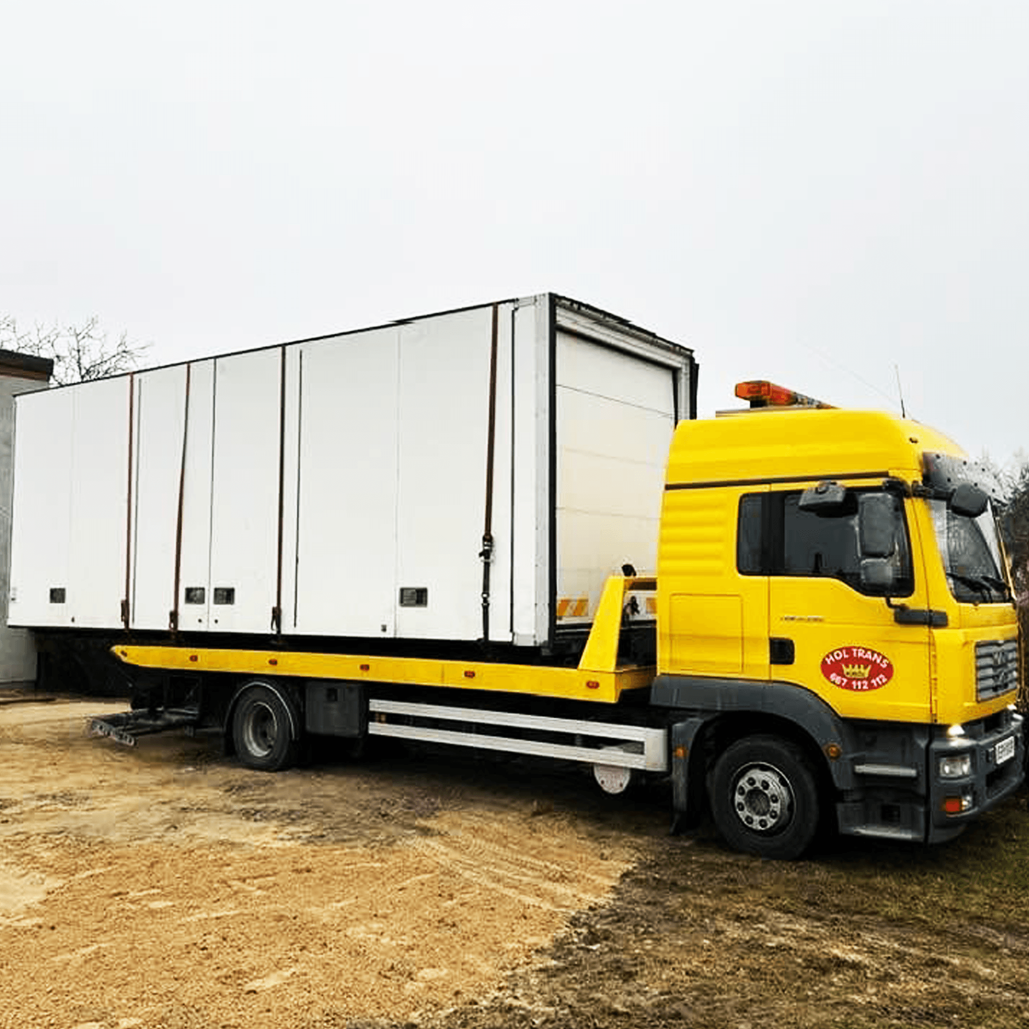 Pomoc drogowa platforma hydrauliczna MAN TGM 12.280 – widok 2