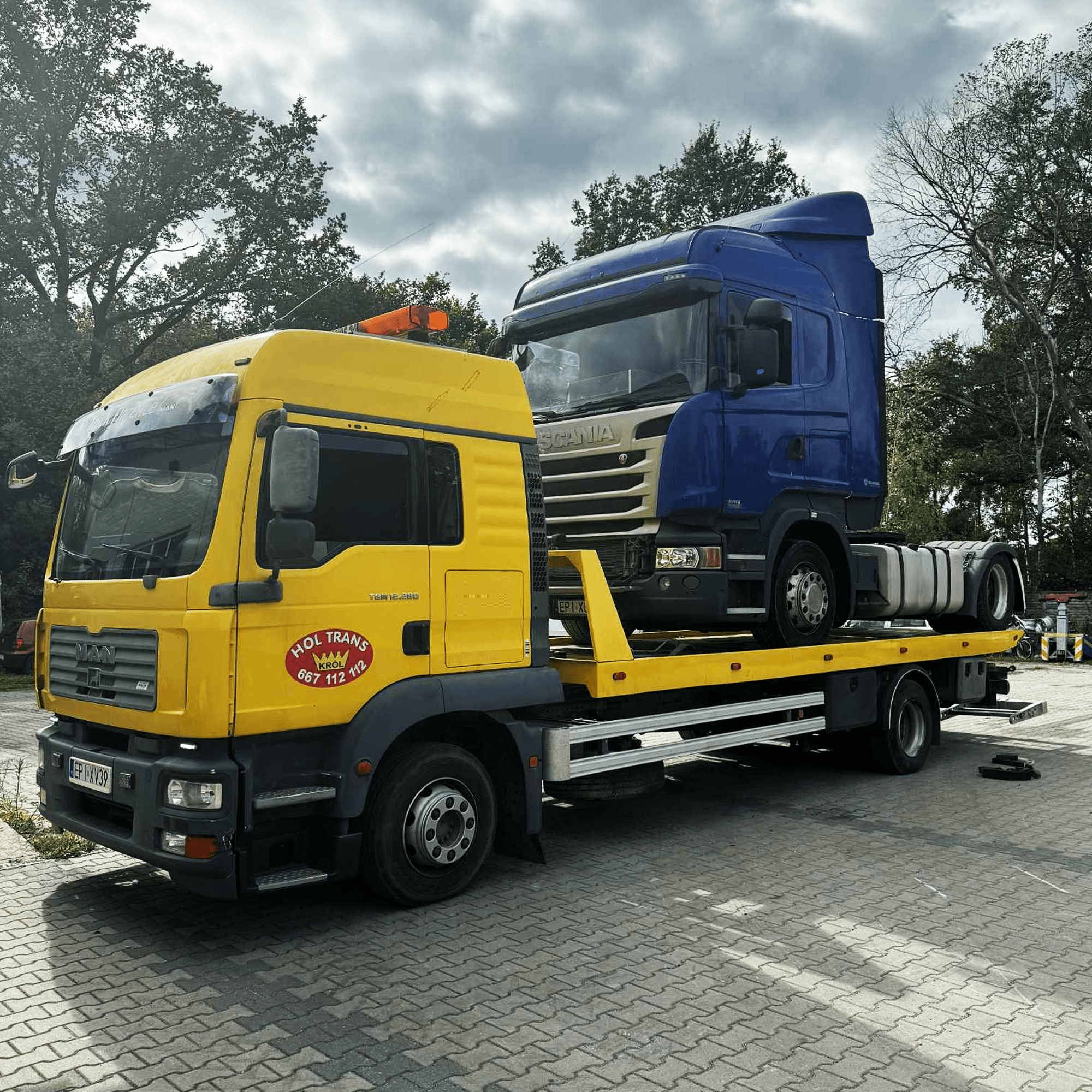 Pomoc drogowa platforma hydrauliczna MAN TGM 12.280 – widok 8
