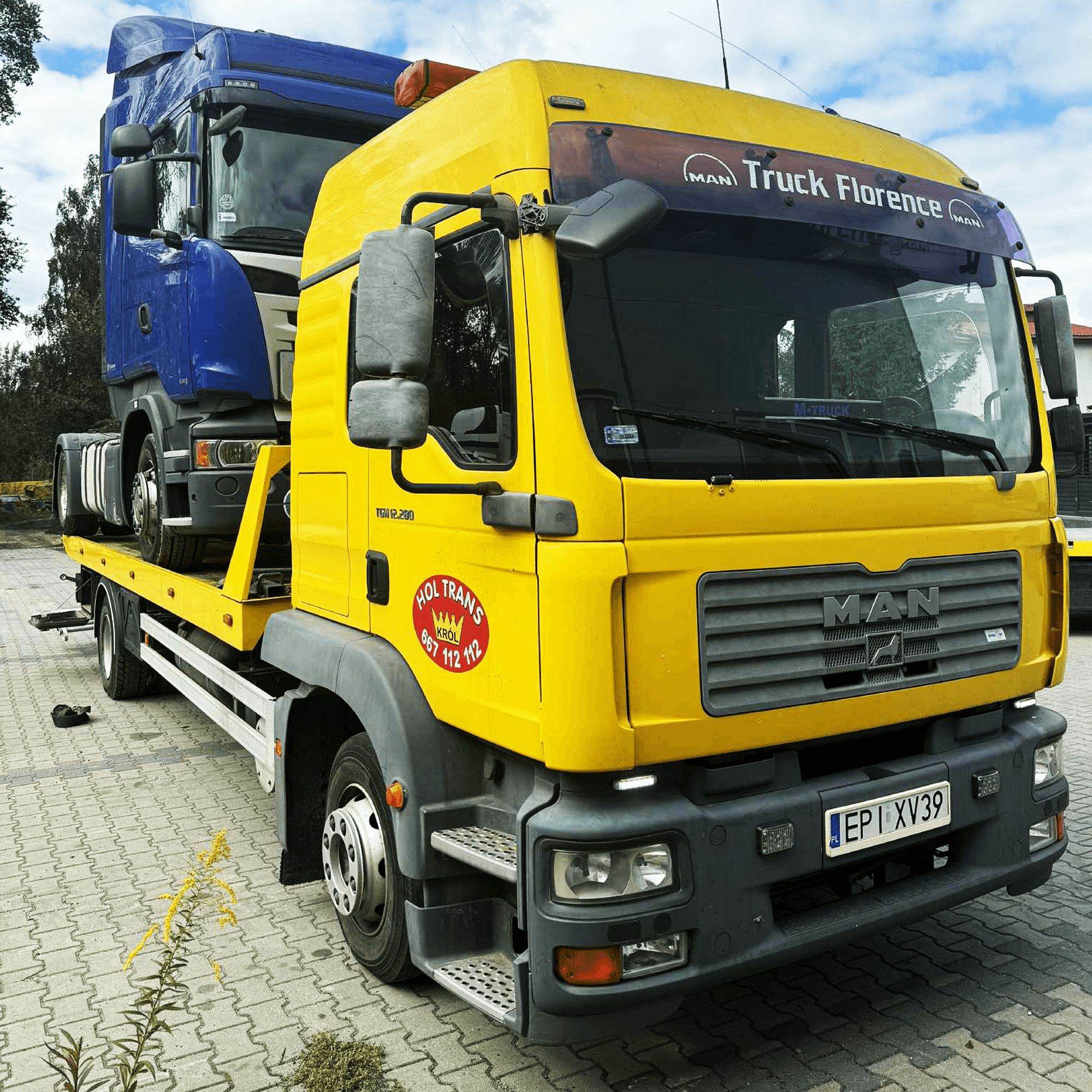 Pomoc drogowa platforma hydrauliczna MAN TGM 12.280 – widok 7