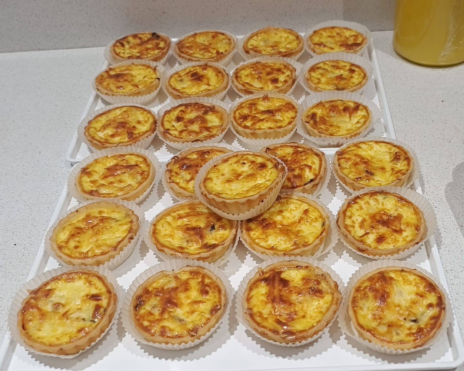 Chicken & Cheese Quiche