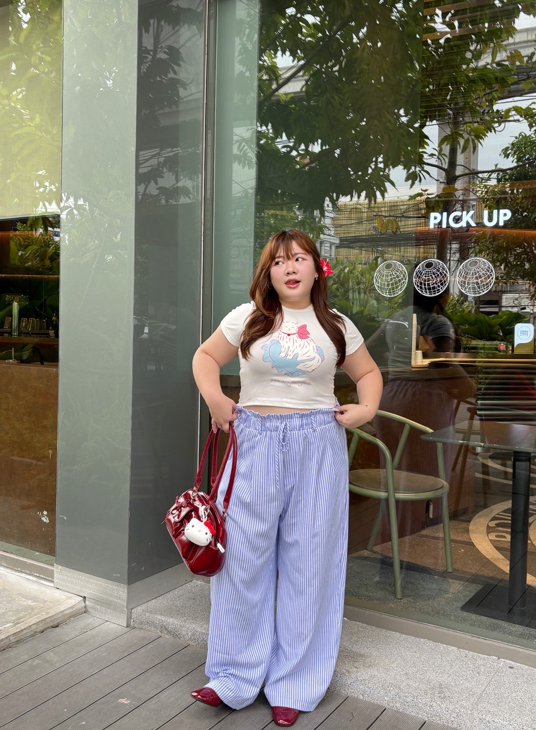Cozy Striped Pants