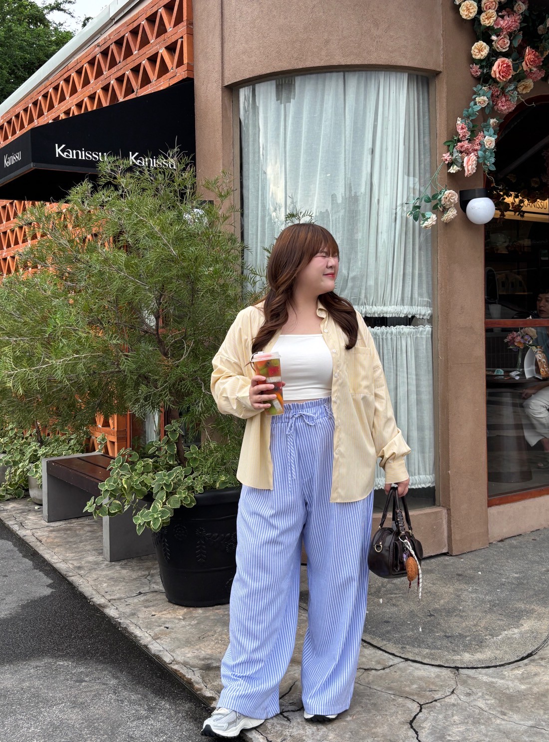 Cozy Striped Pants