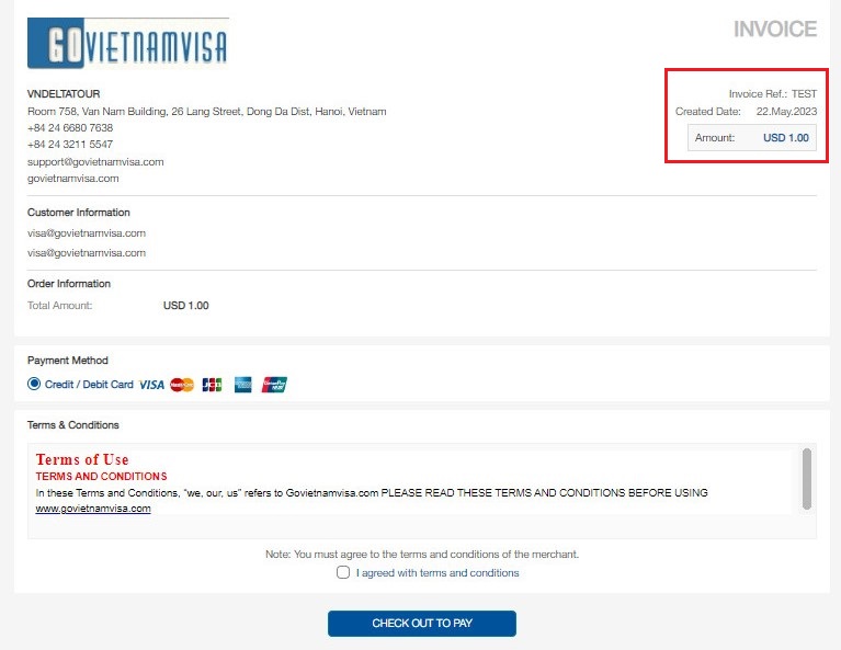 Govietnamvisa.com - How to make payment with Onepay 2