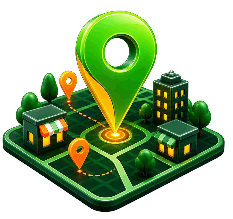 Discover nearby illustration