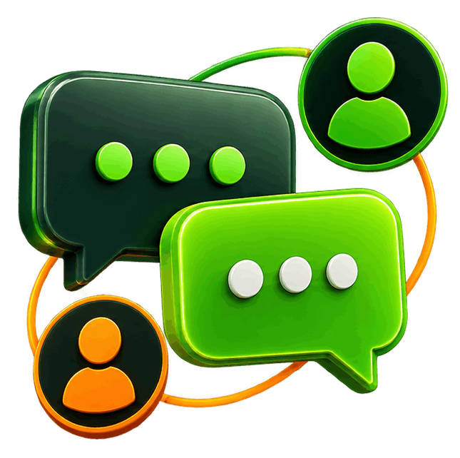 Connect directly illustration