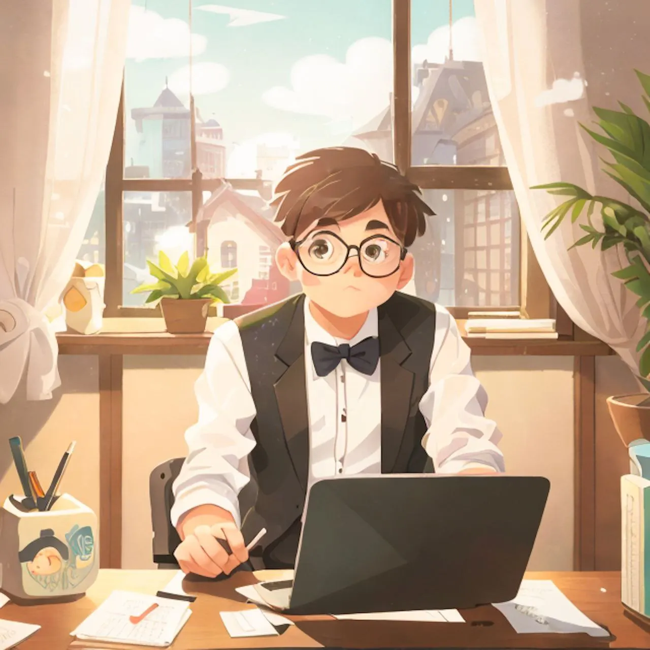 My avatar in light style