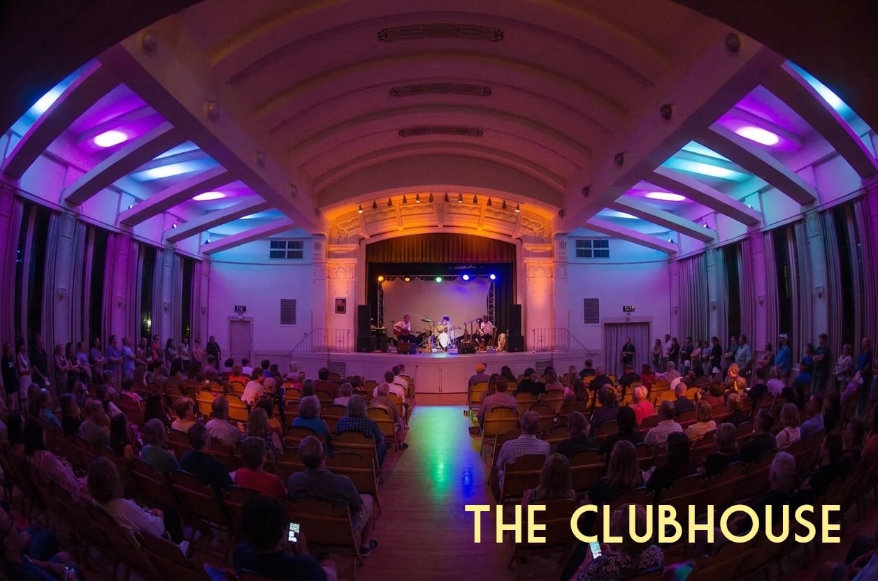 The venue set for an evening of jazz