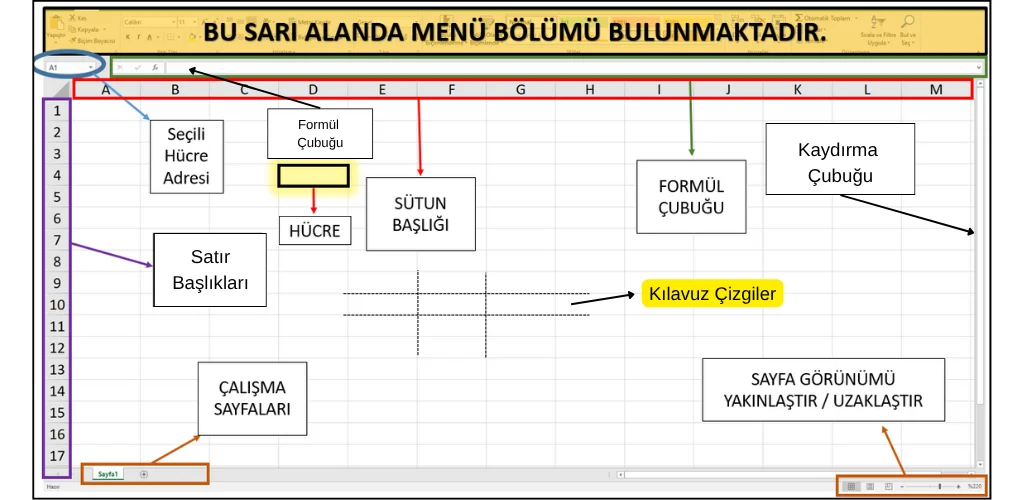 Excel Arayüzü
