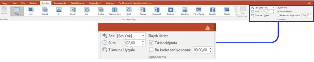Slayt Geçişleri