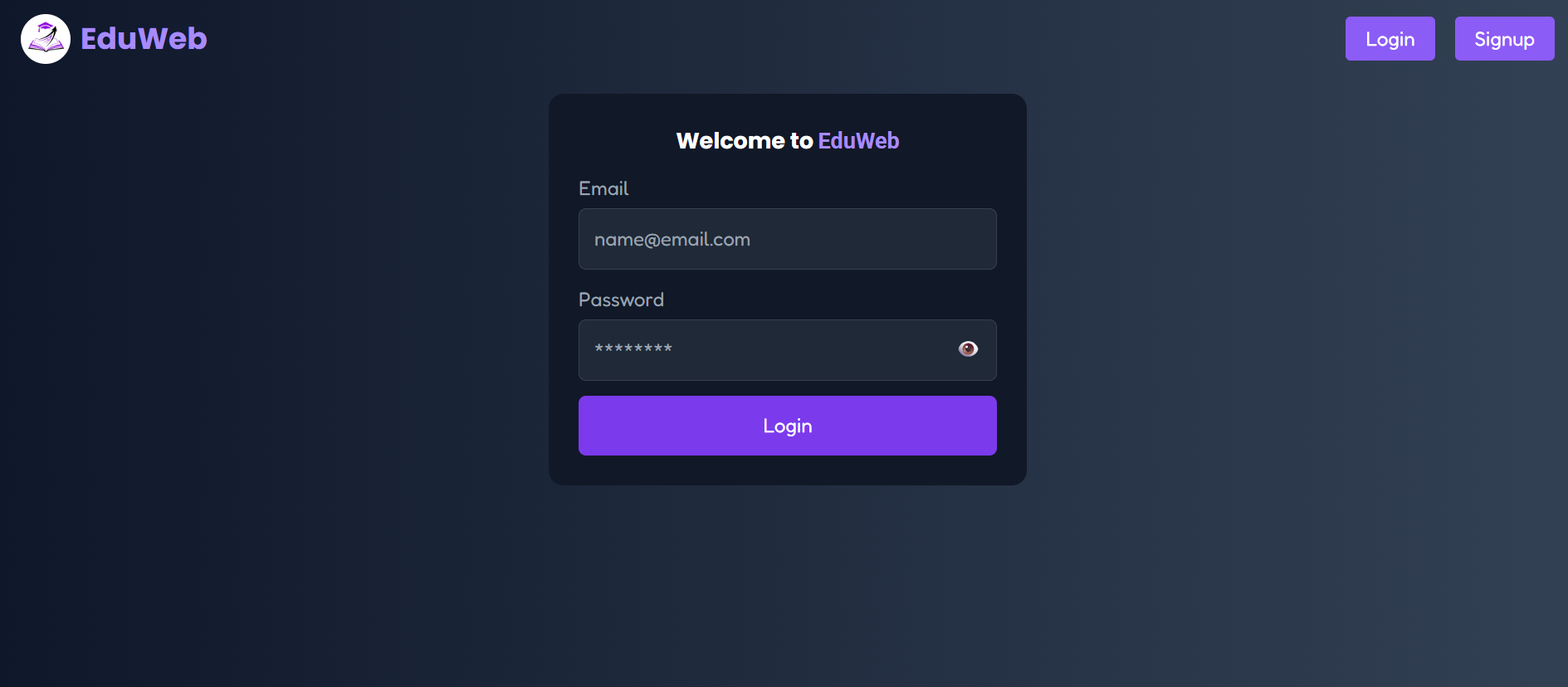 Login Page