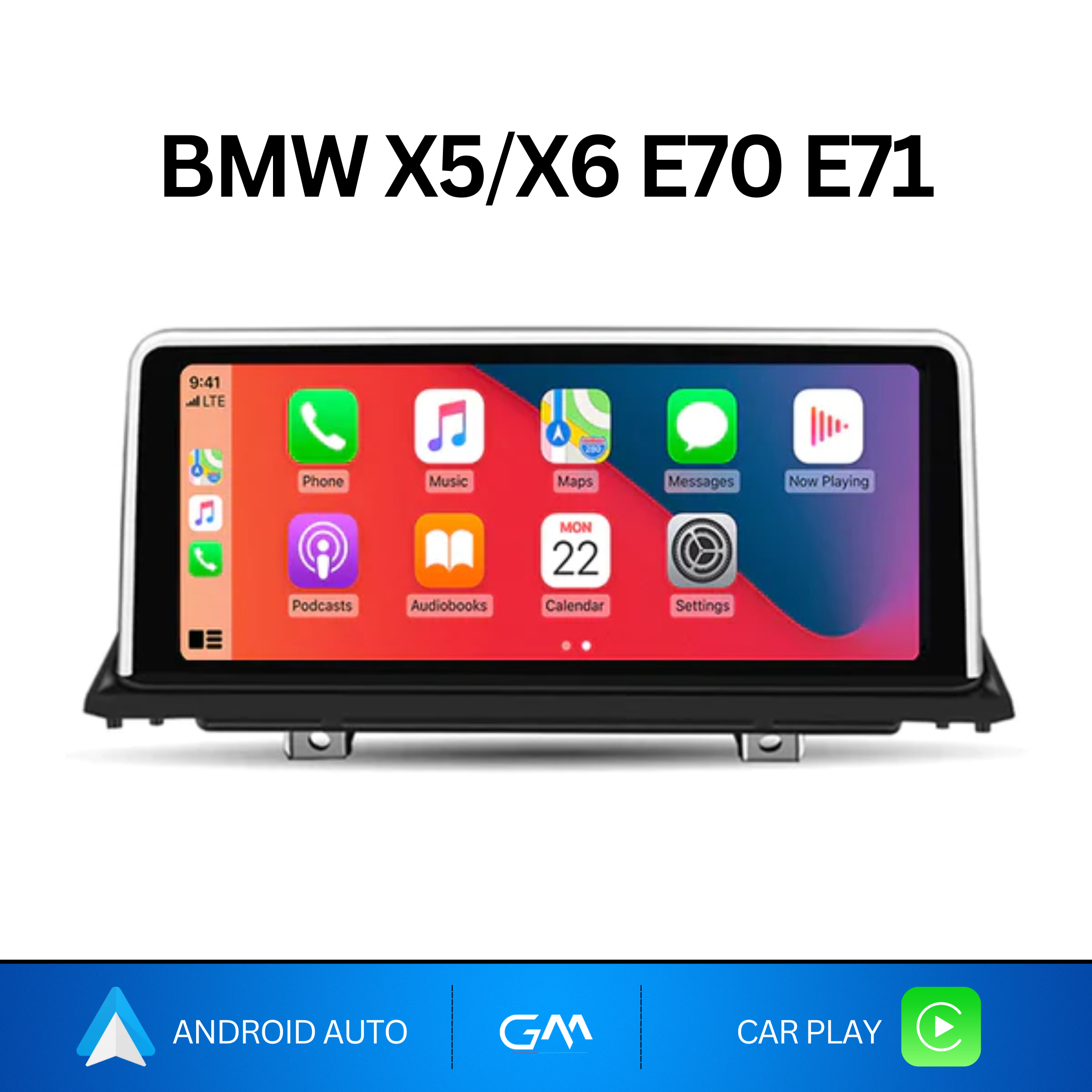 BMW X5 X6 E70 E71 — CarPlay Screen