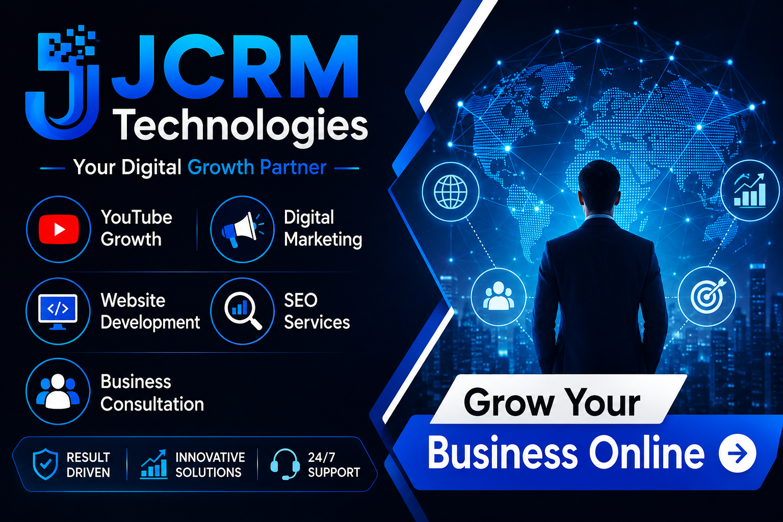 JCRM Technologies – Your Digital Growth Partner