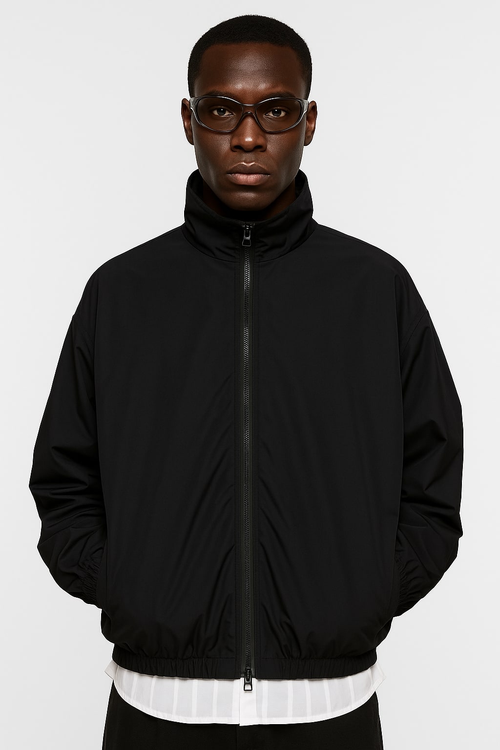 AVELERO APPAREL FLEECE JACKET BLACK